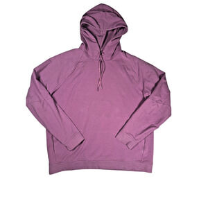 Lululemon Mens Size XXL City Sweat Pullover Hoodie Purple Sweatshirt Lounge